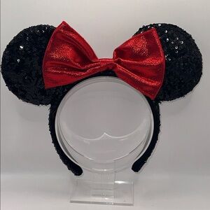 Classic Sequin Minnie Mouse Ears Headband